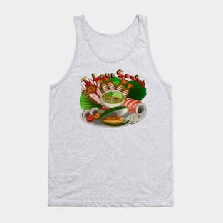 I love seafood Tank Top